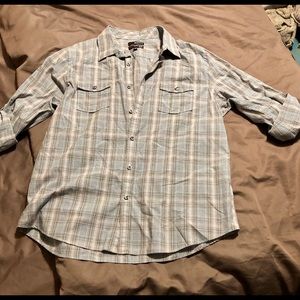 Men’s Plaid Button Up